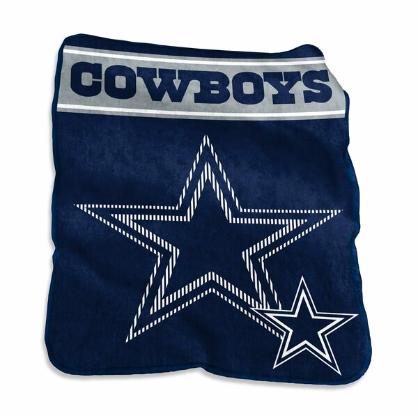 Logo Brands Dallas Cowboys 60x80 Raschel Throw 609-26X